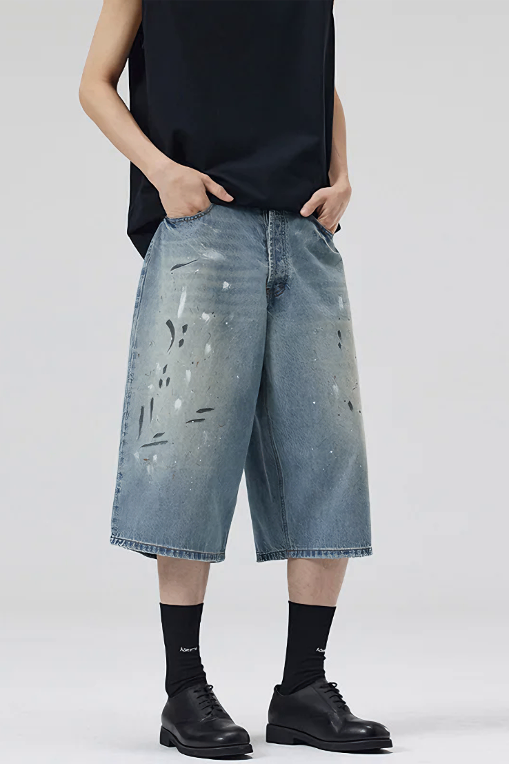 SPLASHED SHORTS