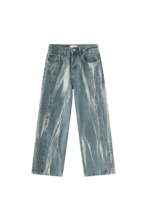 Wavy jeans