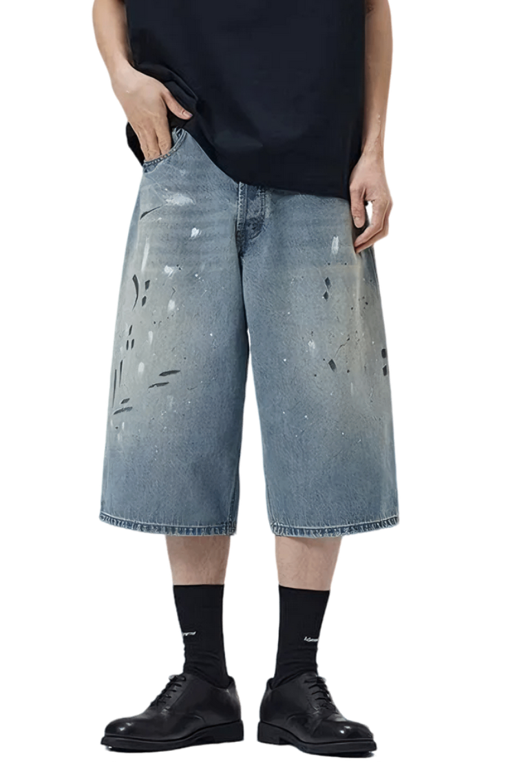 SPLASHED SHORTS